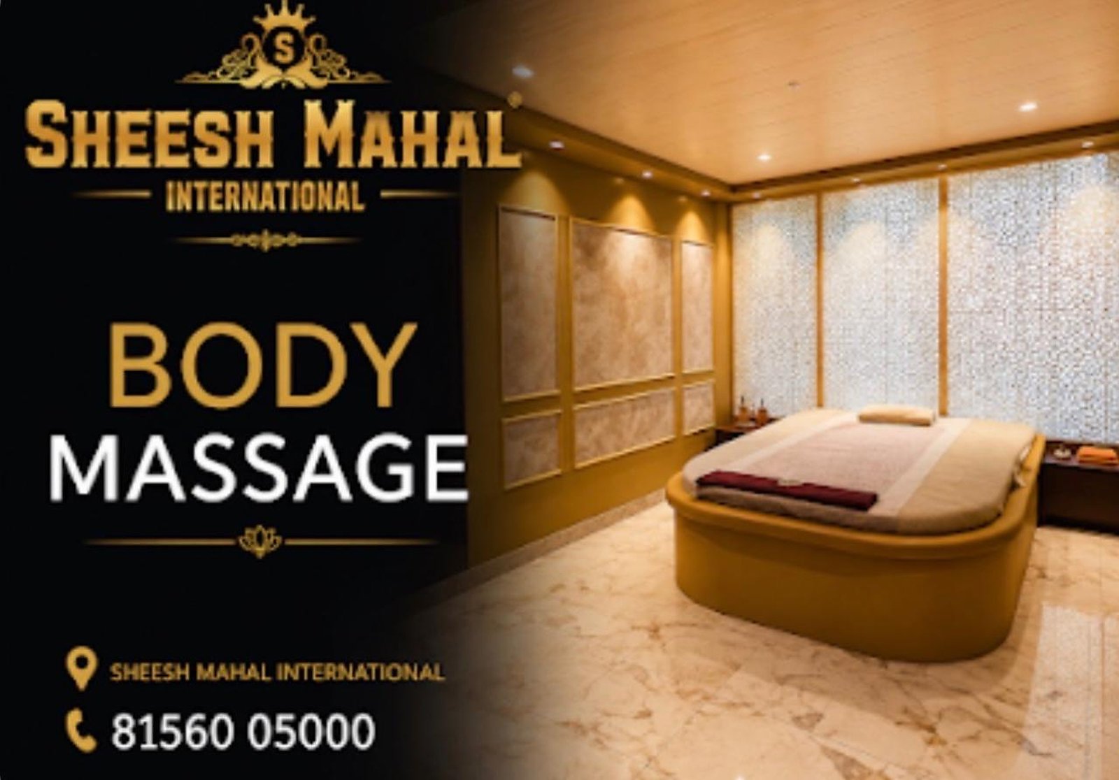 Body Massage at Sheesh Mahal International Spa